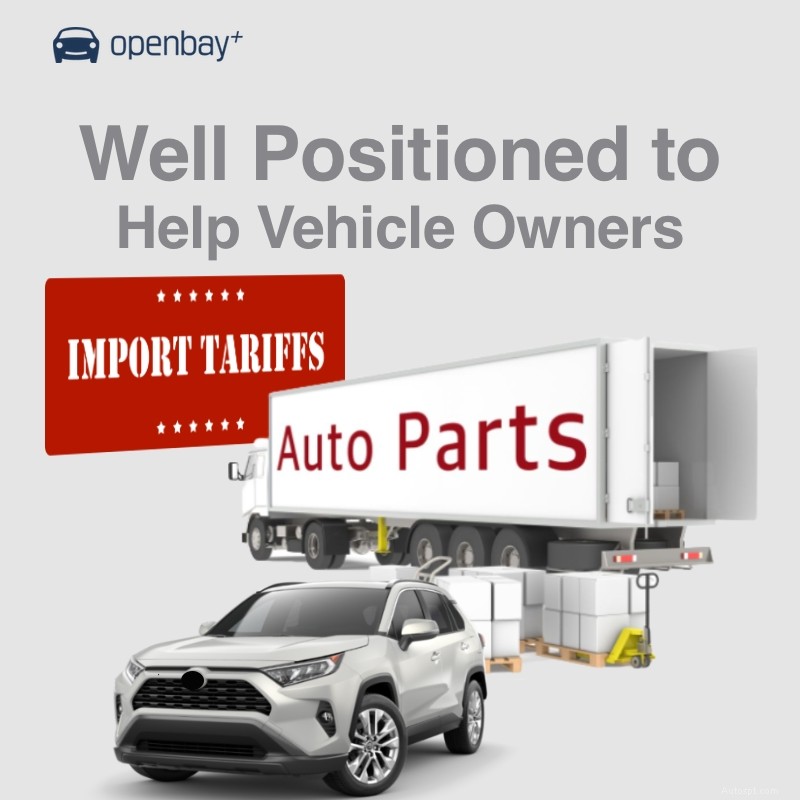 Amerikaanse tarieven voor auto-onderdelen stijgen – hoe Openbay u helpt te besparen op reparaties 