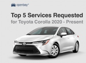 Toyota Corolla (2020-heden):5 meest voorkomende Openbay-services 