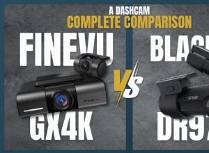 FineVu GX4K versus BlackVue DR970X:welke dashcam wint? 