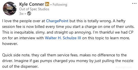ChargePoint introduceert gestandaardiseerde sessiekosten – impact op gebruikers en netwerkpartners 