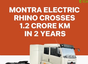 De Rhino EV-trucks van Montra Electric leggen in slechts 2 jaar 12 miljoen km af 
