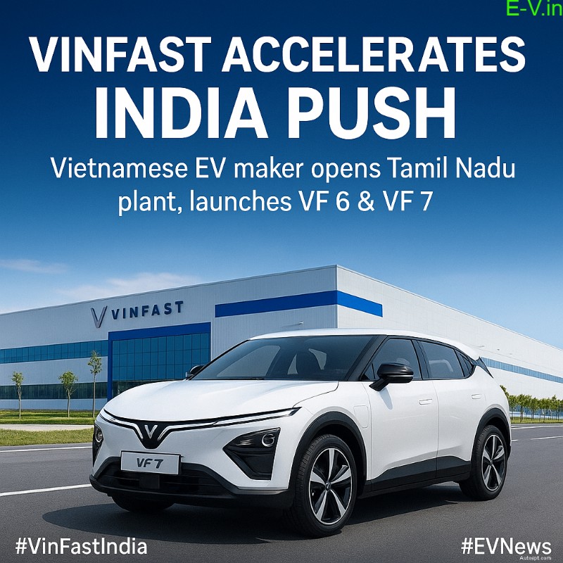 VinFast zet koers voor snelle expansie in India na fabriekslancering 