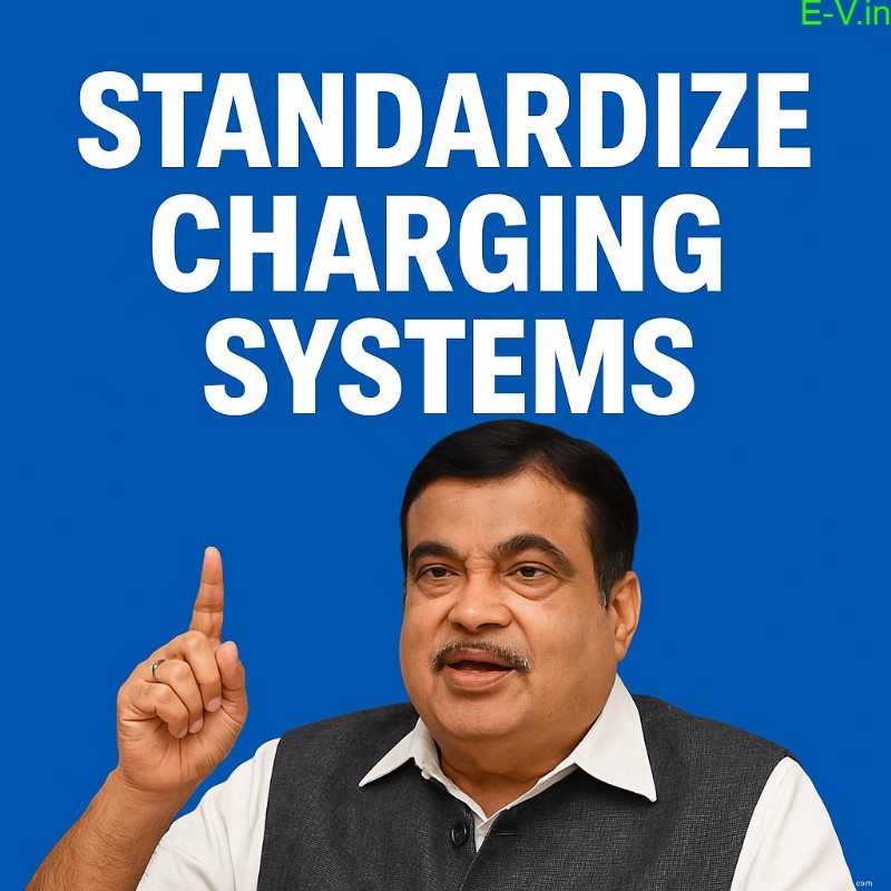 Nitin Gadkari dringt aan op uniforme EV-oplaadnormen om de groei van het aantal elektrische voertuigen in India te versnellen 