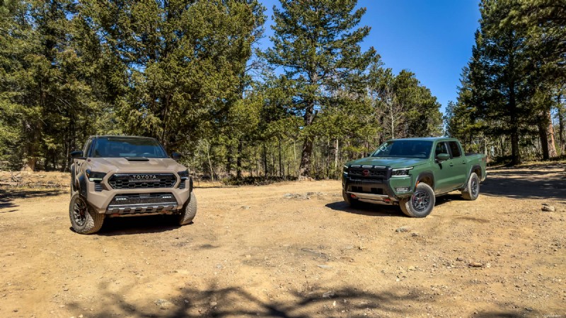 Frontier versus Tacoma:welke terreinwagen wint? 