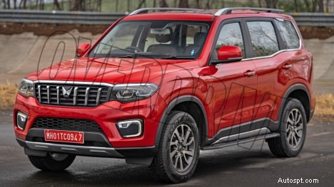 Mahindra Scorpio-N 2022 Z8L benzine – handgeschakelde 6 versnellingen, strak exterieur 