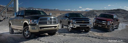 Dieselmotoren domineren de top 3 van de ranglijsten voor brandstofverbruik van pick-ups 