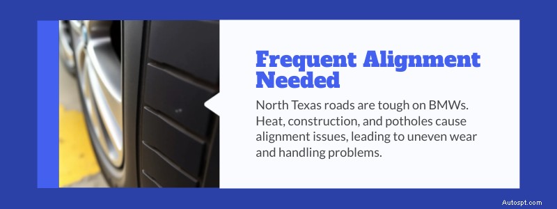 BMW-uitlijn- en bandenservices in Dallas en Plano, TX – Precisie en prestaties 