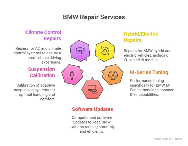 Deskundige BMW-onderhoud en -reparaties in Dallas – Precision Service 