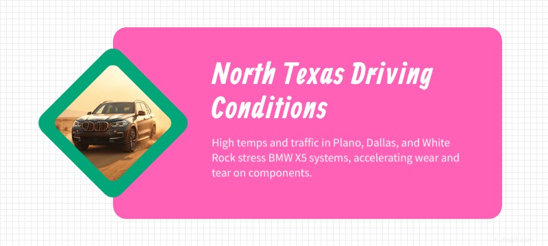 Deskundige BMW X5-reparaties in Plano, Dallas en White Rock – gecertificeerde diagnose en volledige systeemservice 