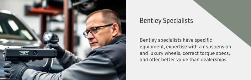 Bentley wieluitlijning en bandenservice in Dallas en Plano – deskundige precisie voor luxe prestaties en veiligheid 
