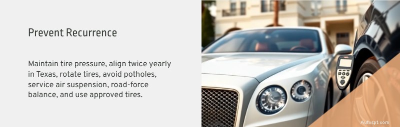 Bentley wieluitlijning en bandenservice in Dallas en Plano – deskundige precisie voor luxe prestaties en veiligheid 