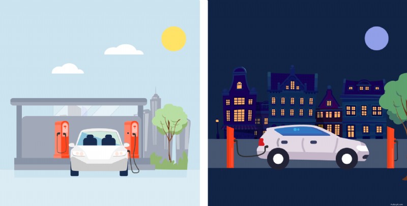 Inzicht in de oplaadkosten van elektrische voertuigen:een complete gids 