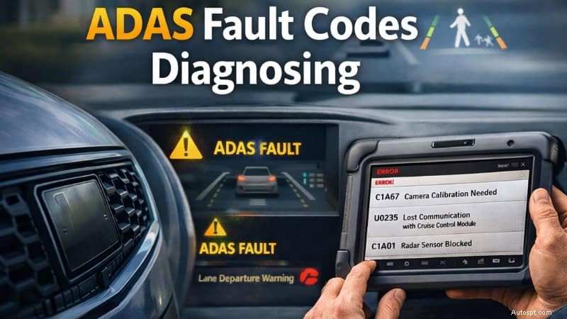 ADAS-foutcodes begrijpen:oorzaken, symptomen en oplossingen voor veiliger rijden 