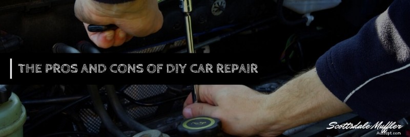 DIY-autoreparatie:voordelen, risico s en hoe u moet beslissen 