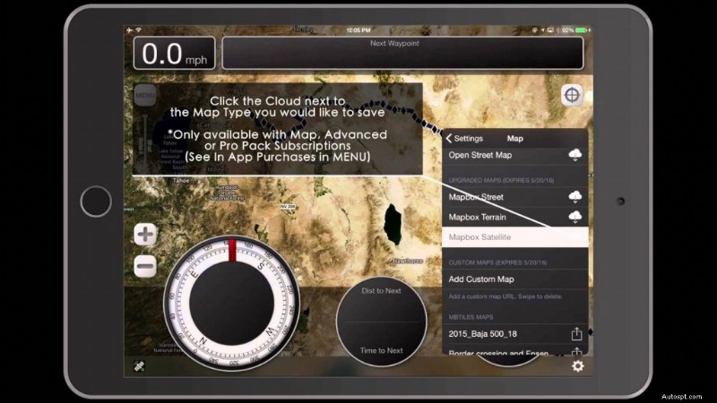 Beste offline off-road GPS- en navigatiesystemen in Australië 