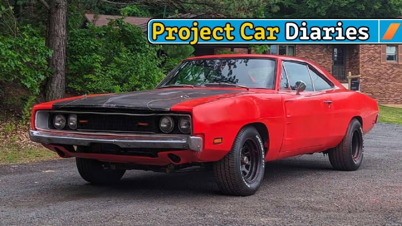 Een klassieker nieuw leven inblazen:mijn Dodge Charger uit 1969 transformeren met industriële verf 