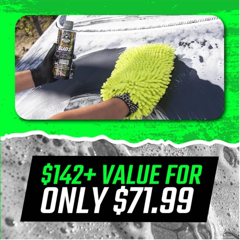 Bespaar 50% op Chemical Guys Wash, Dry &Shine Kit – Exclusieve Cyber Monday Deal 