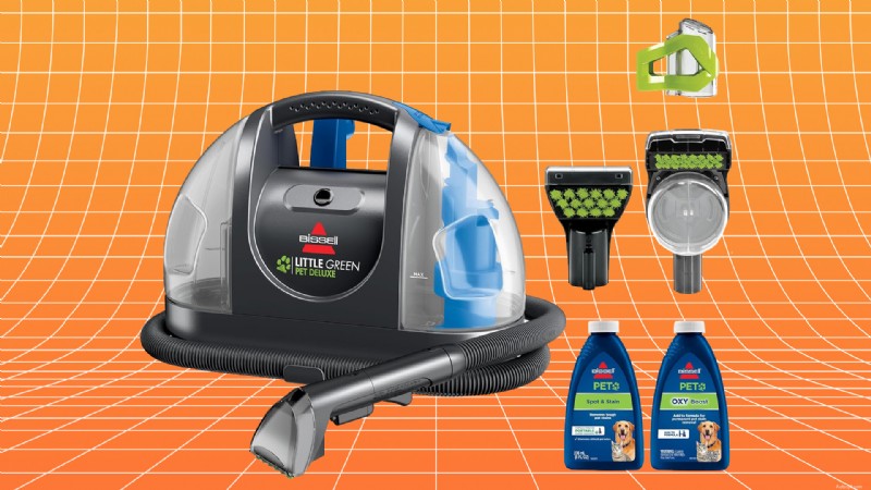 Hoogstgewaardeerde autotapijtreiniger van $ 100 - Bissell s draagbare extractor op Amazon Labor Day Sale 