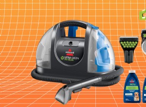 Hoogstgewaardeerde autotapijtreiniger van $ 100 - Bissell s draagbare extractor op Amazon Labor Day Sale 
