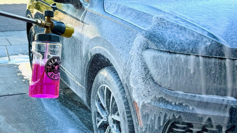 Chemical Guys Big Mouth Foam Cannon &Mr Pink Foam Party Review:een premium autowaservaring 