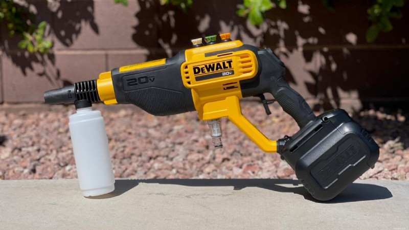 DeWalt 20V MAX draadloze krachtreiniger review:550 PSI voor vlekkeloze reiniging 
