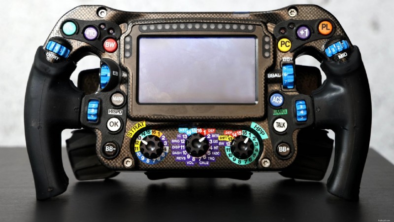 De complete gids voor F1-stuurwielen:alle knoppen, paddles en knoppen uitgelegd 