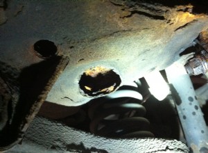 2008 Hyundai Azera Roestschade veroorzaakt door strooizout uit Pennsylvania - wat te doen 